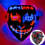 PhantomGlow™ Mask | LED Light-Up Glow & All-Night Comfort