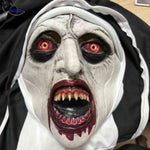 Phantora™ Nun Mask | Realistic, Scary & Halloween-Ready