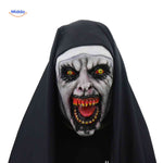 Phantora™ Nun Mask | Realistic, Scary & Halloween-Ready