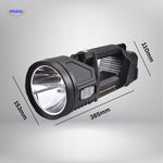 PowerBeam™ LED Searchlight | Ultra-Bright 500m Beam & Rechargeable Power Bank