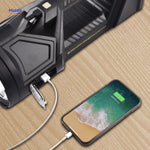 PowerBeam™ LED Searchlight | Ultra-Bright 500m Beam & Rechargeable Power Bank