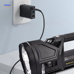 PowerBeam™ LED Searchlight | Ultra-Bright 500m Beam & Rechargeable Power Bank