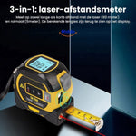 ProMeasure™ Digital Laser Tape Measure | 3-in-1 & 60m Range