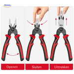 ProTool™ 6-in-1 Multifunctional Tool Set | Pliers, Wire Stripper & Ratchet Wrench