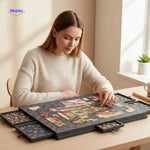 PuzzleNest™ Puzzle Board | 1000 Pieces, Thick Felt & Foldable