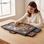 PuzzleNest™ Puzzle Board | 1000 Pieces, Thick Felt & Foldable
