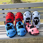 RaceGlide™ Slippers | Racecar Style & Plush Comfort