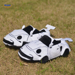 RaceGlide™ Slippers | Racecar Style & Plush Comfort