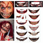 Middo Realistic Halloween Horror Tattoos | Special-Effects Wounds & Scars