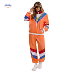 RetroVibe™ Set | 80s Retro Tracksuit | Breathable & Unisex Comfort
