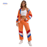 RetroVibe™ Set | 80s Retro Tracksuit | Breathable & Unisex Comfort