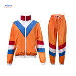 RetroVibe™ Set | 80s Retro Tracksuit | Breathable & Unisex Comfort