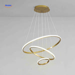 Halo Ring Chandelier | Dimmable, Minimalist & Energy-Efficient