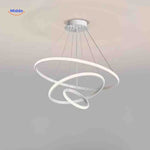 Halo Ring Chandelier | Dimmable, Minimalist & Energy-Efficient