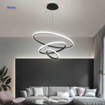 Halo Ring Chandelier | Dimmable, Minimalist & Energy-Efficient