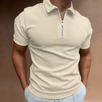 Hugo Zip-Up Polo | Tailored Fit & All-Day Comfort