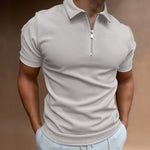 Hugo Zip-Up Polo | Tailored Fit & All-Day Comfort