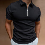 Hugo Zip-Up Polo | Tailored Fit & All-Day Comfort