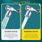 Middo 1080° Rotating Faucet Attachment | Reach Every Corner & Two Spray Modes
