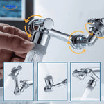 Middo 1080° Rotating Faucet Attachment | Reach Every Corner & Two Spray Modes