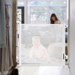 SafeGuard™ Retractable Stair Gate | Adjustable Baby & Pet Safety Gate