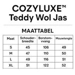 CozyLuxe™ Teddy Wool Coat | High Collar & Soft Faux Lambswool