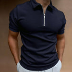Hugo Zip-Up Polo | Tailored Fit & All-Day Comfort