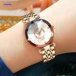 Seno Elegance™ Women's Watch | Stainless Steel & Water Resistant