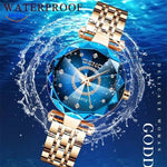 Seno Elegance™ Women's Watch | Stainless Steel & Water Resistant
