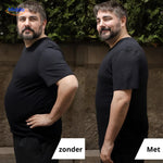 Voor na van Anthonio met de ShapeBoost PowerVest van Middo.nl