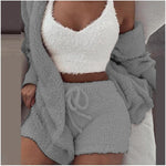 SheCutie™ 3-Piece Comfy Set | Cozy Knit Loungewear & Streetwear