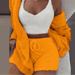 SheCutie™ 3-Piece Comfy Set | Cozy Knit Loungewear & Streetwear
