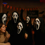 Skullora™ Mask | Scary Scream Design, Breathable & Built for Halloween