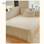 SnuggleBunny™ Plush Set | 4-Piece Faux Rabbit Fur Duvet Cover, Super Soft & Warm