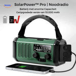 SolarPower™ Pro | Hand-Crank Emergency Radio, Flashlight & SOS