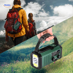 SolarPower™ Pro | Hand-Crank Emergency Radio, Flashlight & SOS
