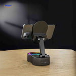 SoundMate™ Speaker | Induction Stand, Power Bank & Crisp Sound
