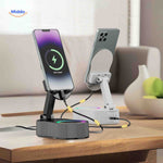 SoundMate™ Speaker | Induction Stand, Power Bank & Crisp Sound