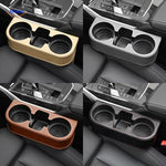 SpaceMate™ Car Seat Organizer | Leather Storage Box & Cup Holder
