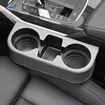 SpaceMate™ Car Seat Organizer | Leather Storage Box & Cup Holder