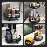 SpinStore™ 360° Rotating Storage Rack | Tidy & Stylish Organizer