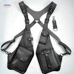 Steampunk™ Shoulder Holster Bag | Retro Leather & Versatile