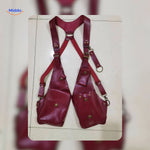 Steampunk™ Shoulder Holster Bag | Retro Leather & Versatile