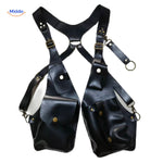 Steampunk™ Shoulder Holster Bag | Retro Leather & Versatile