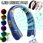 NekFan™ 2.0 PRO | Rechargeable Hands-Free Neck Fan & 360° Cooling