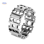 SurvivePro™ Multi-Tool Bracelet | 29 Tools & Stainless Steel Durability