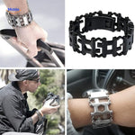 SurvivePro™ Multi-Tool Bracelet | 29 Tools & Stainless Steel Durability