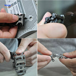 SurvivePro™ Multi-Tool Bracelet | 29 Tools & Stainless Steel Durability