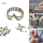 SurvivePro™ Multi-Tool Bracelet | 29 Tools & Stainless Steel Durability