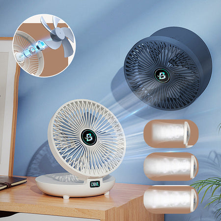 Dubbele SwiftAir ventilatoren met luchtstroom demonstratie.